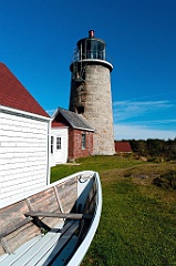 Monhegan Island Lighthouse in Maine